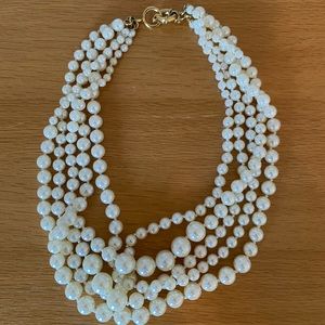 j.crew pearl necklace